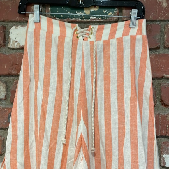 Show Me Your Mumu | Striped  Pierre Slit Pant size small New - Picture 6 of 7